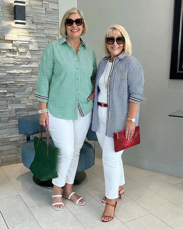 Anouk | Striped Blouse