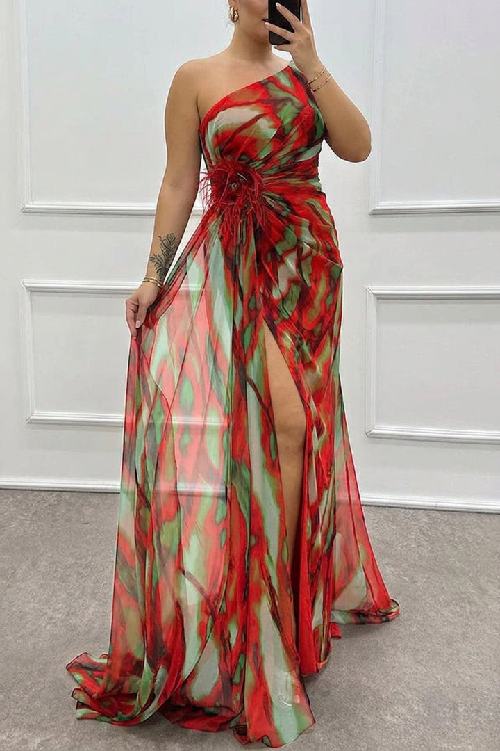 Etta | Vibrant Draped Dress