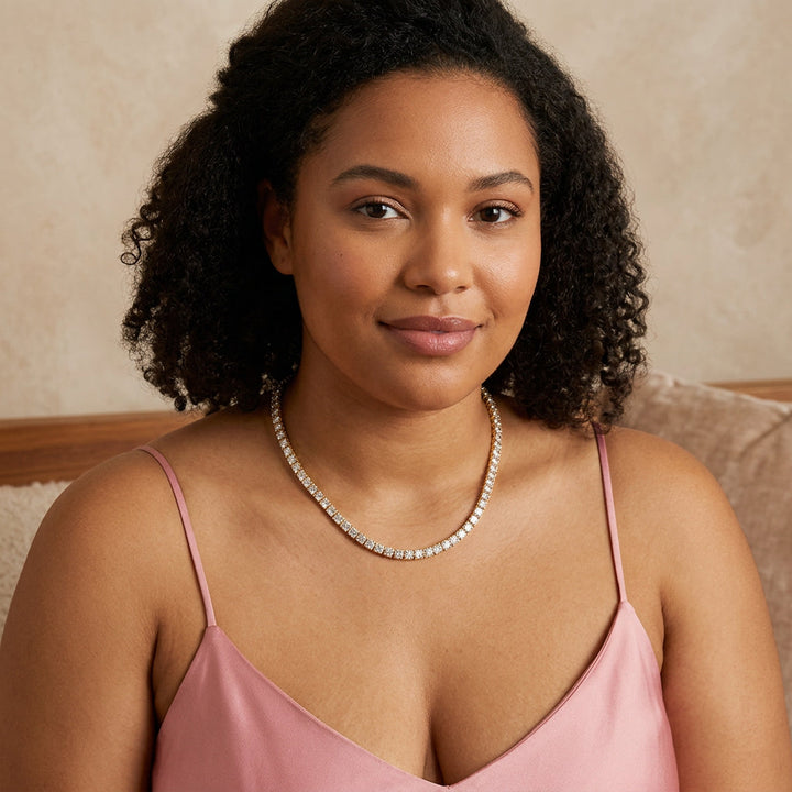 Dovie Necklace | Gold