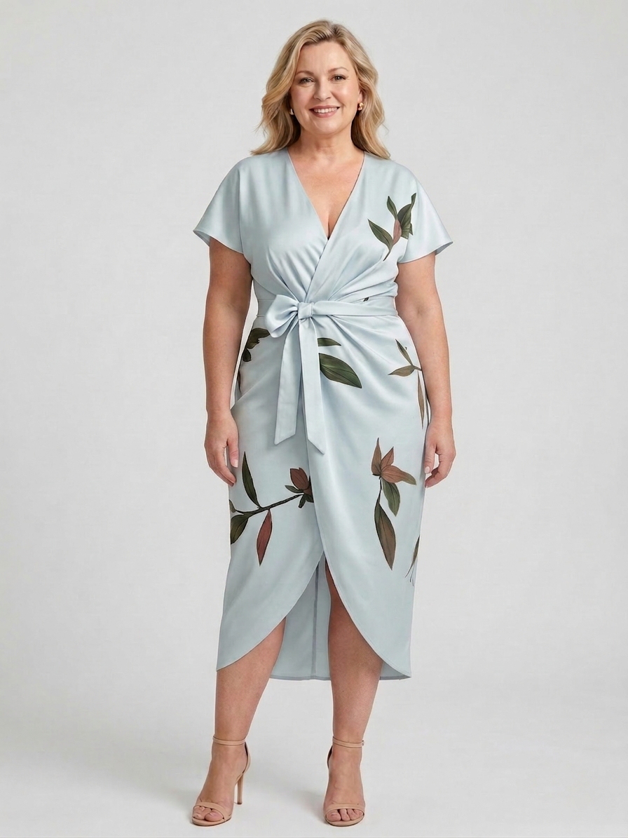 Eulalia - Elegant Wrap Dress True