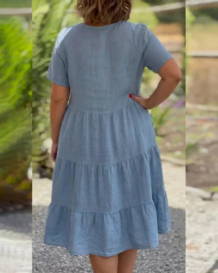 Beatrix - Casual Summer V-neck Dress