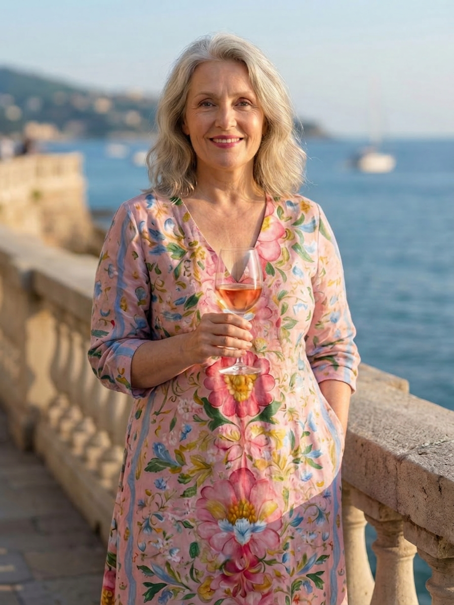 Lark | Light Form Floral Midi Dress
