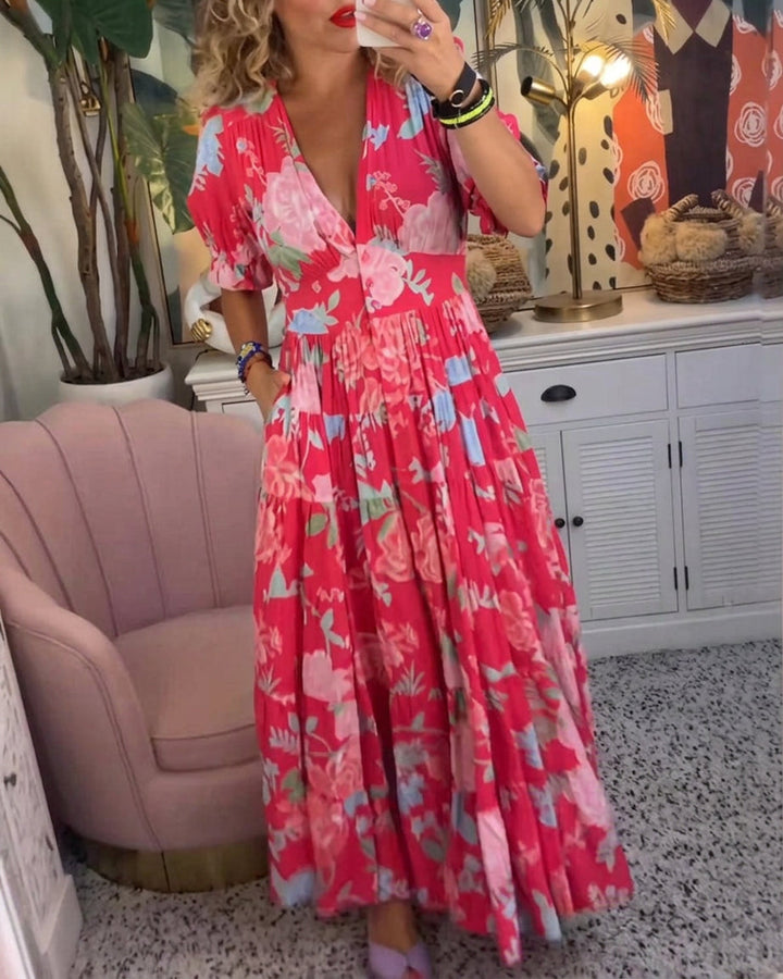 Salma | Floral Maxi Dress