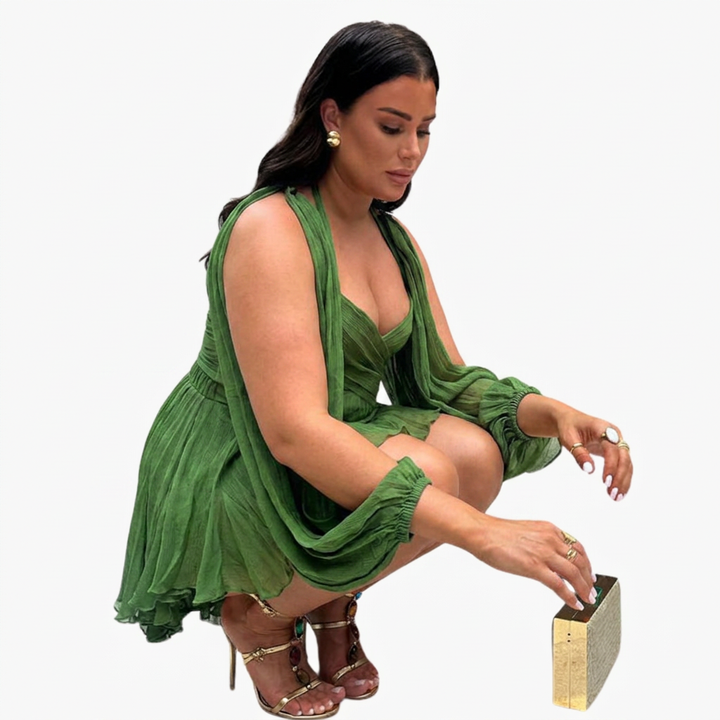 Hedda | Mini Dress with Balloon Sleeves