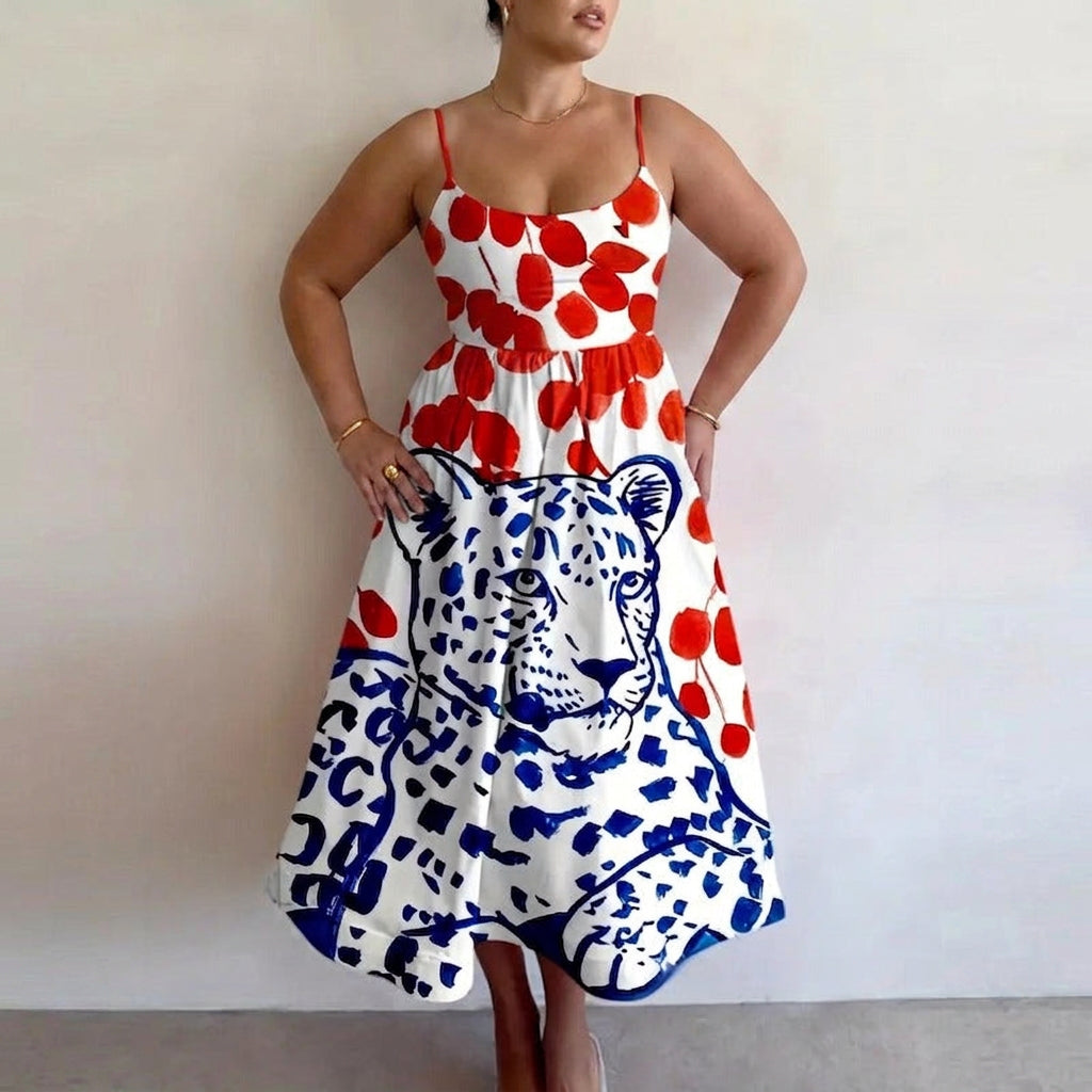 Alessia | Wild Muse Midi Dress