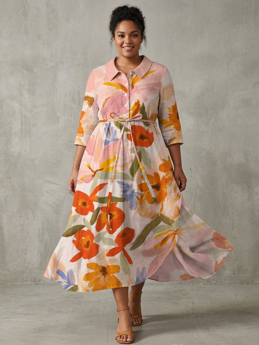 Marlow | Sunset Bloom Dress