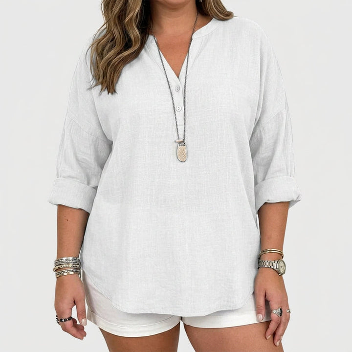 Katya | Flowy Elegant Beach Shirt