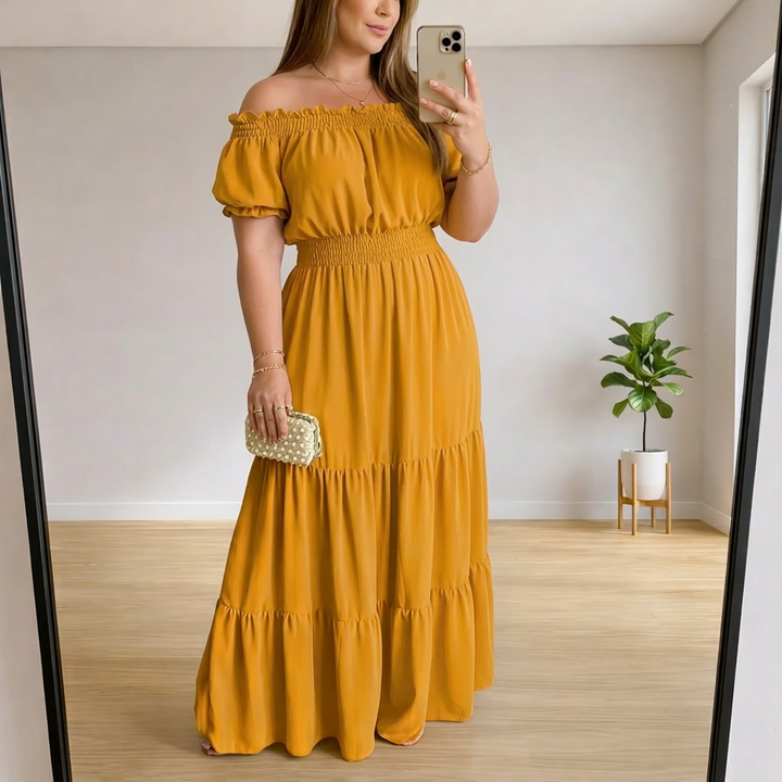 Saoirse - Elegant Summer Maxi Dress