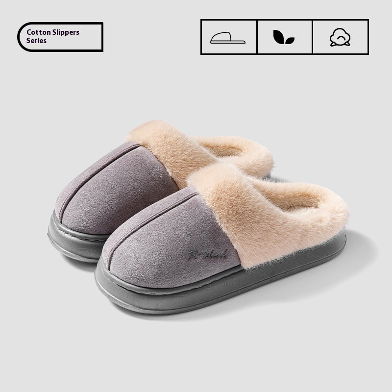 Cozy Fluffy Slippers for Women and Men, Soft Indoor Slides