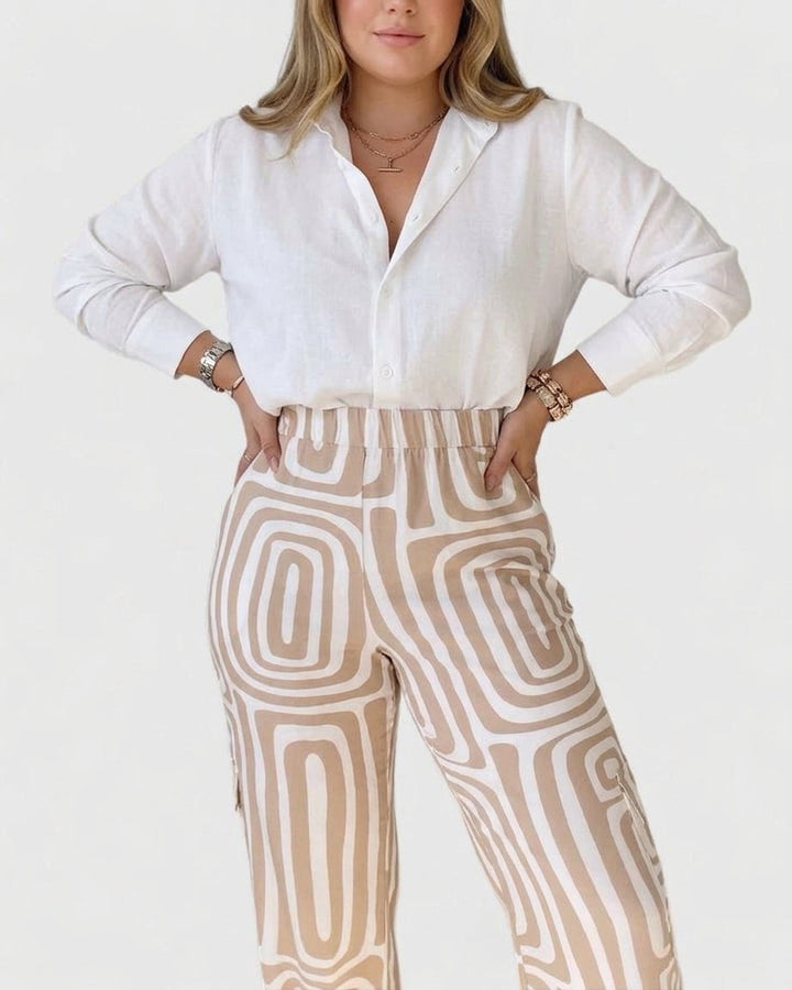 Halcyon | Elegant Two-Piece Set (INCLUDING A FREE BELT)