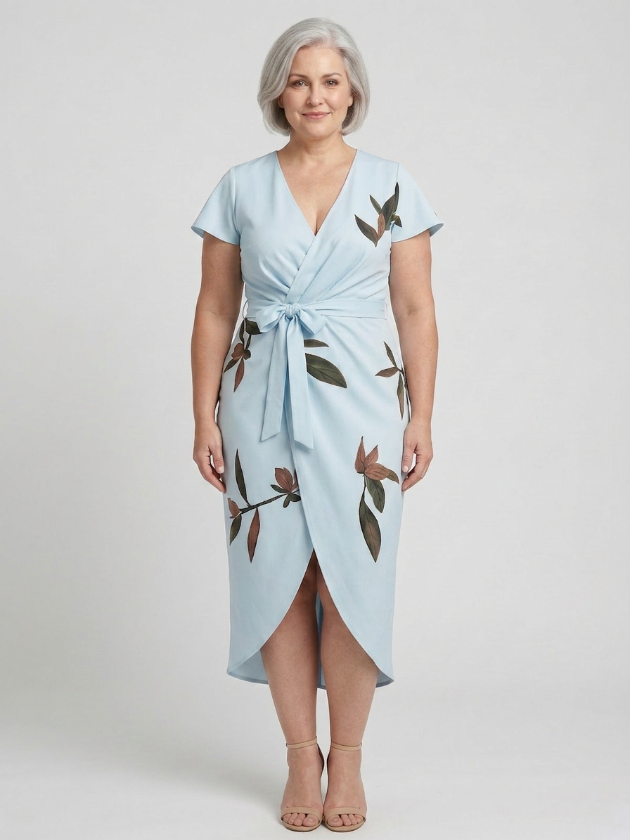 Eulalia - Elegant Wrap Dress True