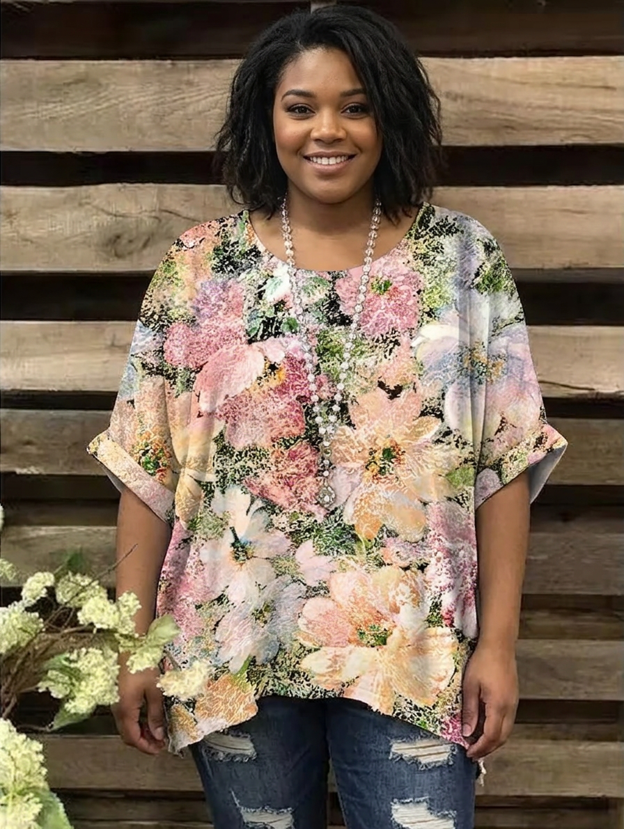 Keiko | Vintage Bohemian Floral Print Women&