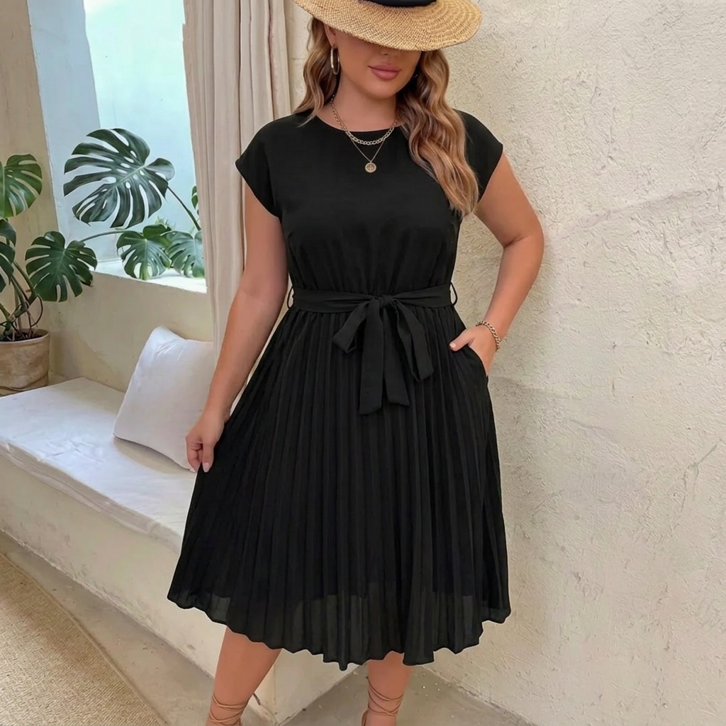 Delphine | Casual Summer Midi Dress