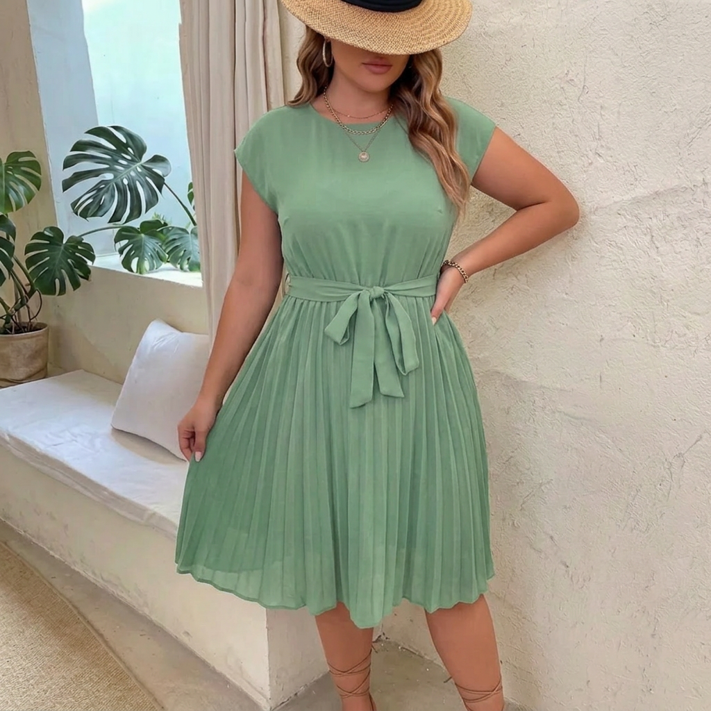 Delphine | Casual Summer Midi Dress