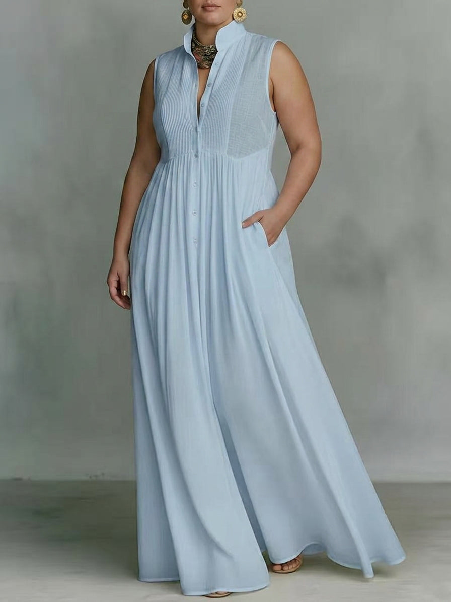 Vera French Dress: Elegant Ribbon-Tie Charm