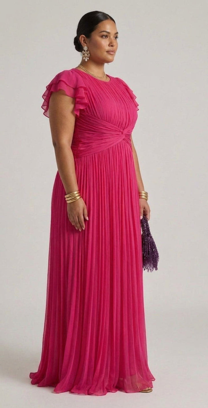 Stella &amp; Grace™ | Pleated Evening Dress