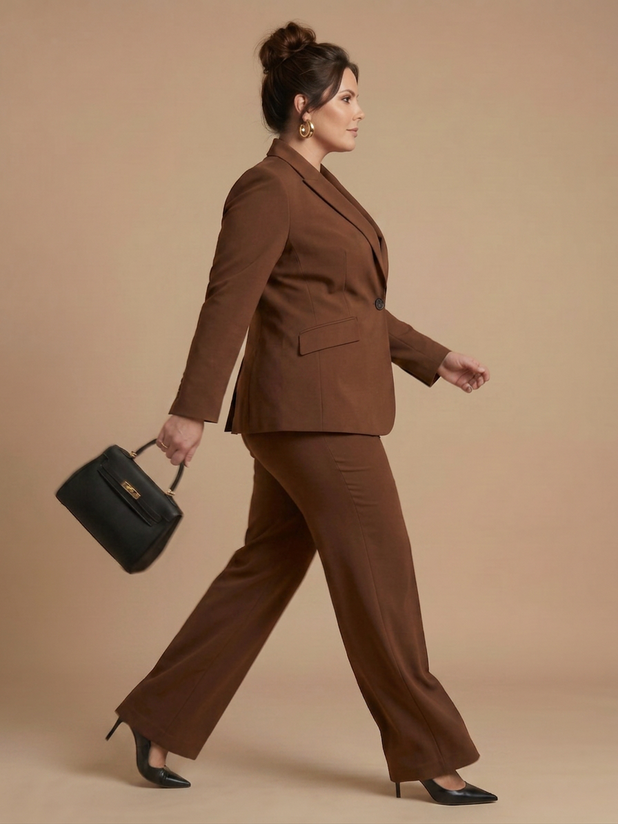 Juniper | Structured Stand Collar Tailored Suit