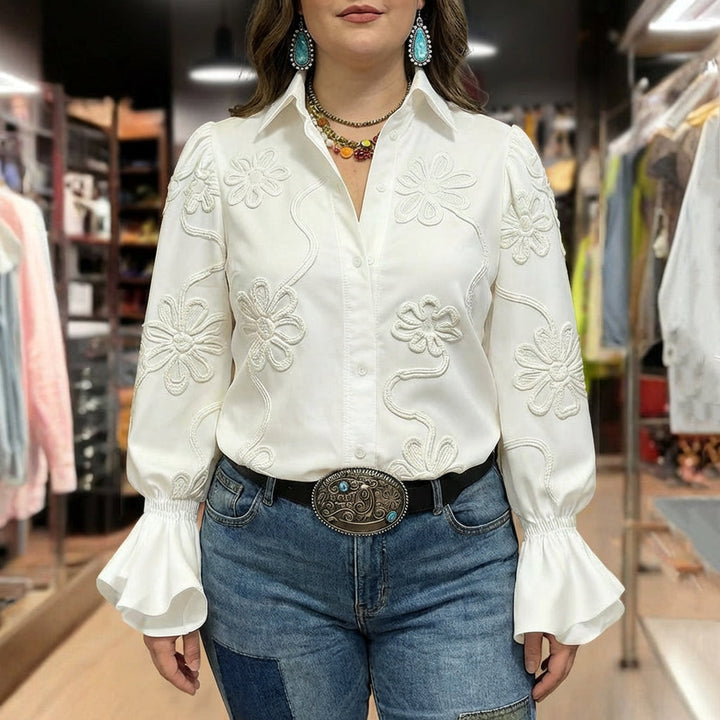 Casual Floral Print Shirt