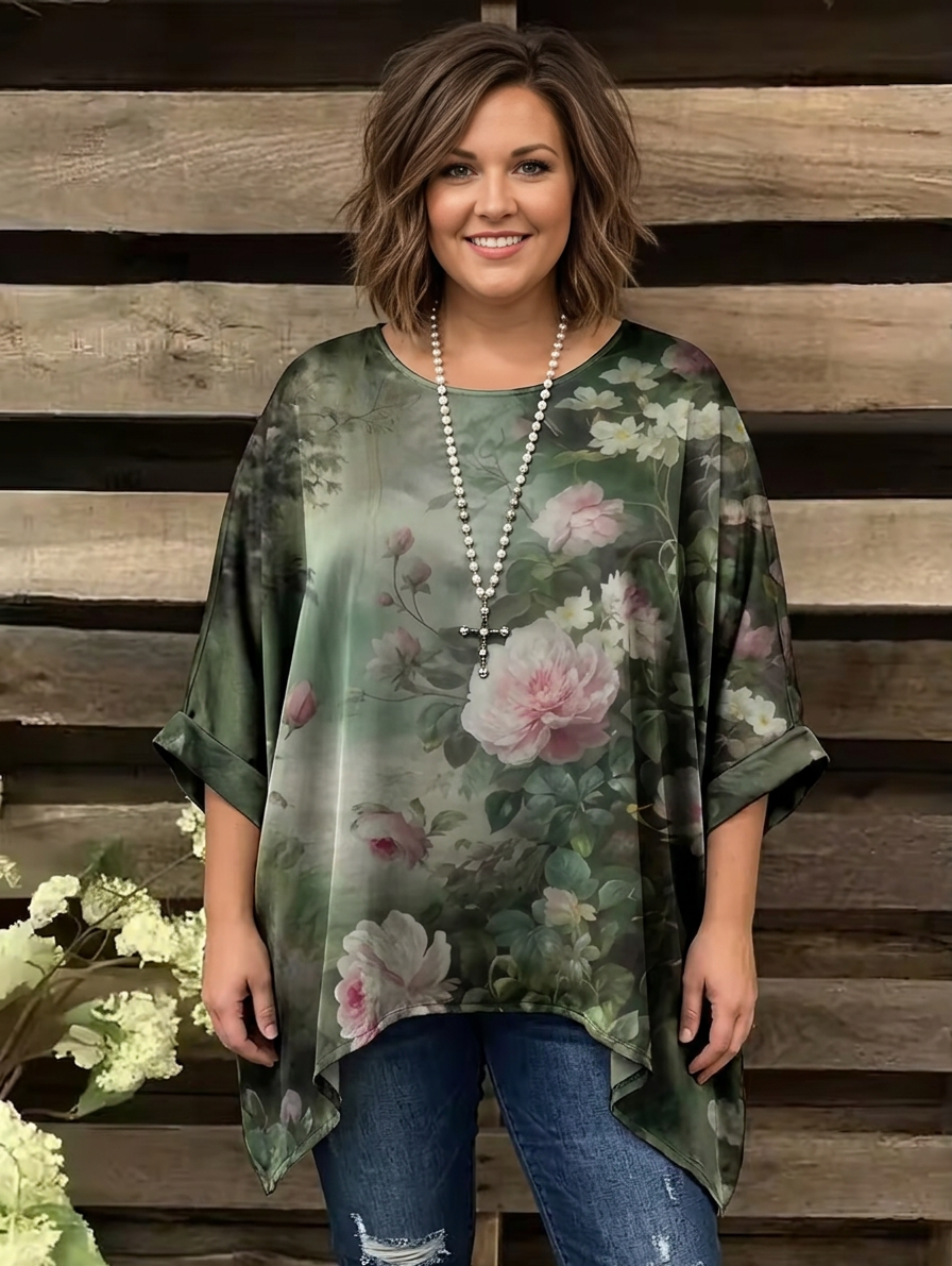 Maia | Vintage Bohemian Floral Print Women&