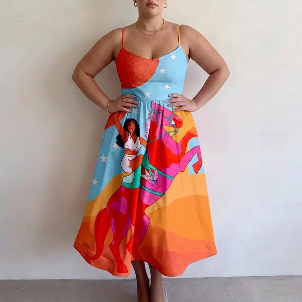 Signy | Sunset Muse Midi Dress