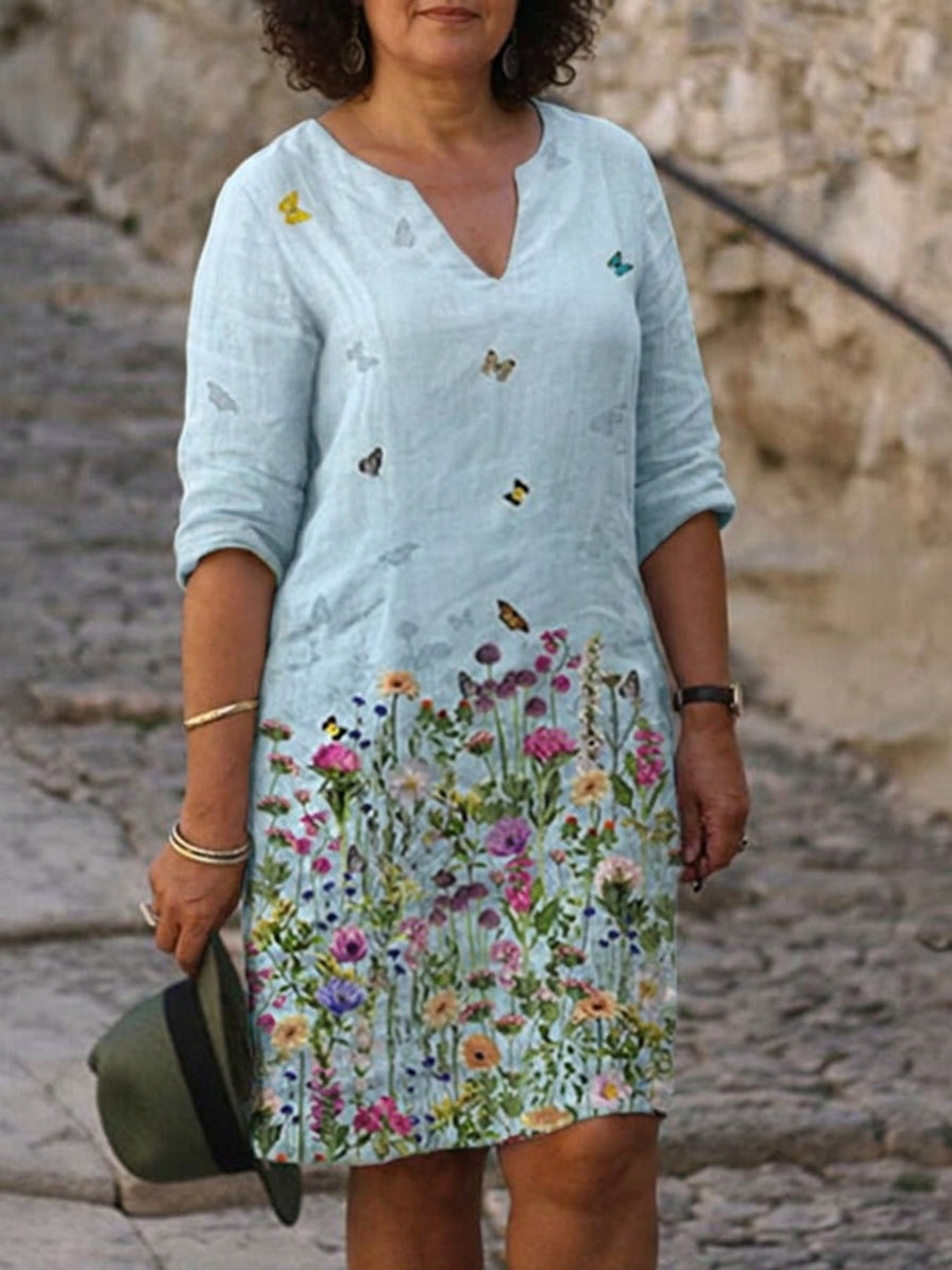 Leontine Floral Dress: Effortless Everyday Elegance