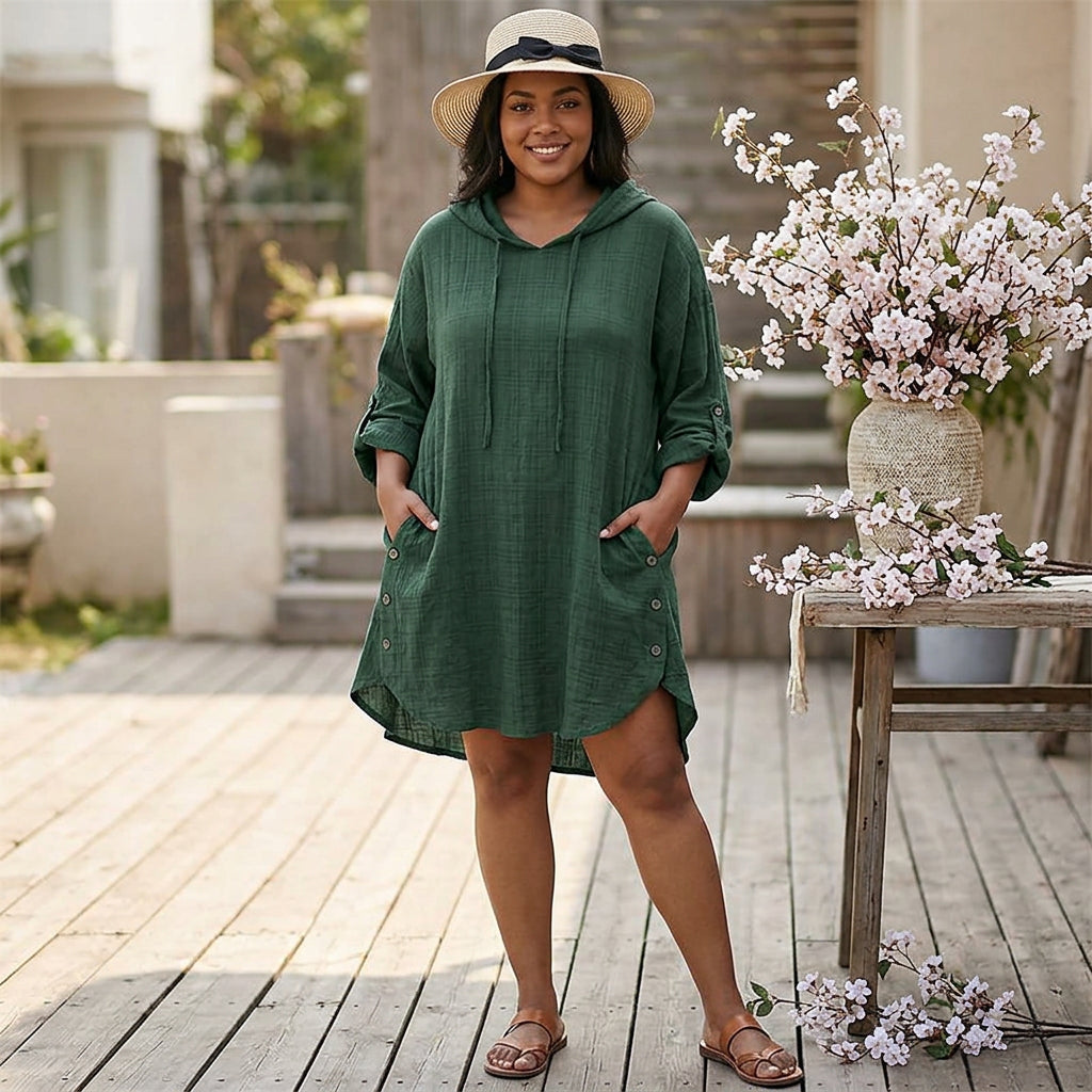 Amaya Checkered Hoodie: A Cozy Everyday Style