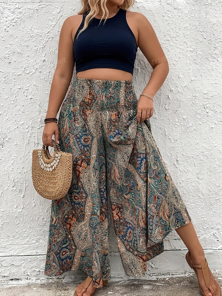 Bellamy | Bohemian Wide Leg Pants