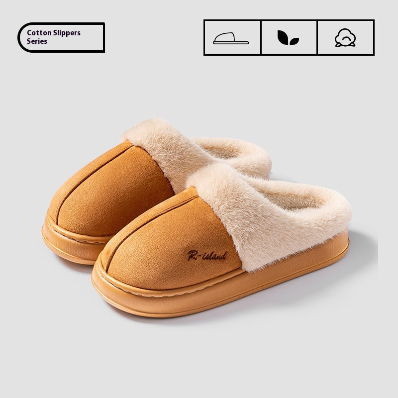 Cozy Fluffy Slippers for Women and Men, Soft Indoor Slides