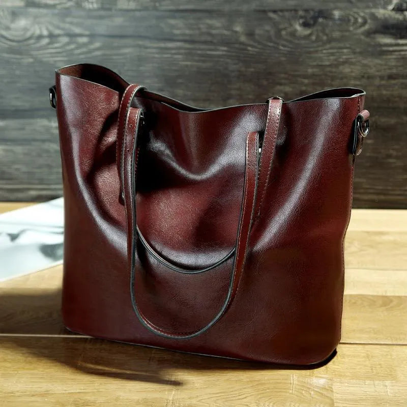 Katya - Vintage Leather Crossbody Bag
