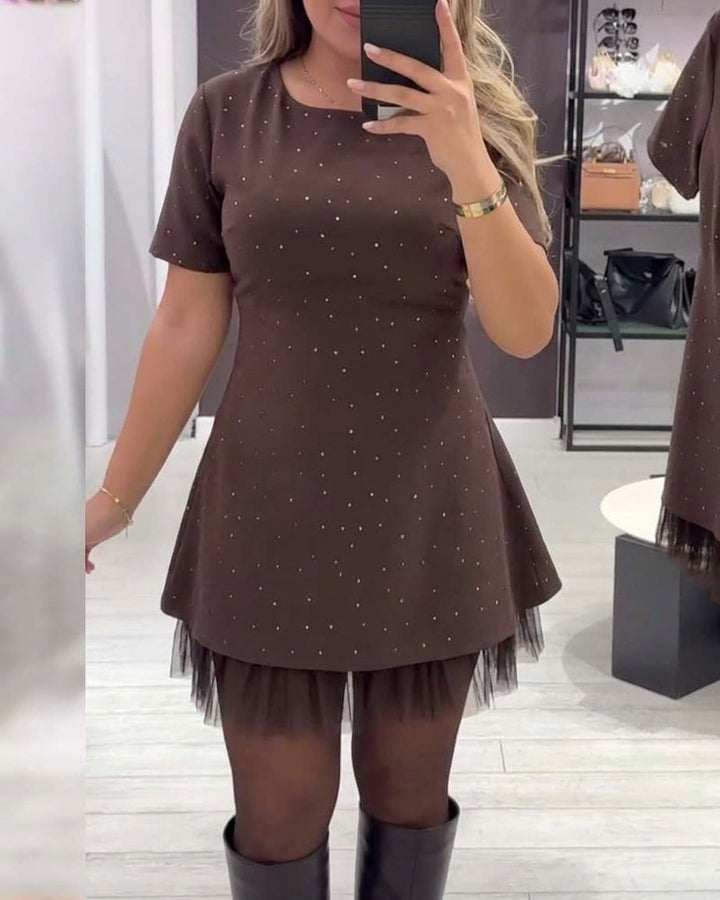 Mirabel - A-Line Patchwork Dress