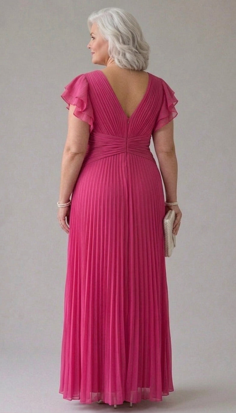 Stella &amp; Grace™ | Pleated Evening Dress