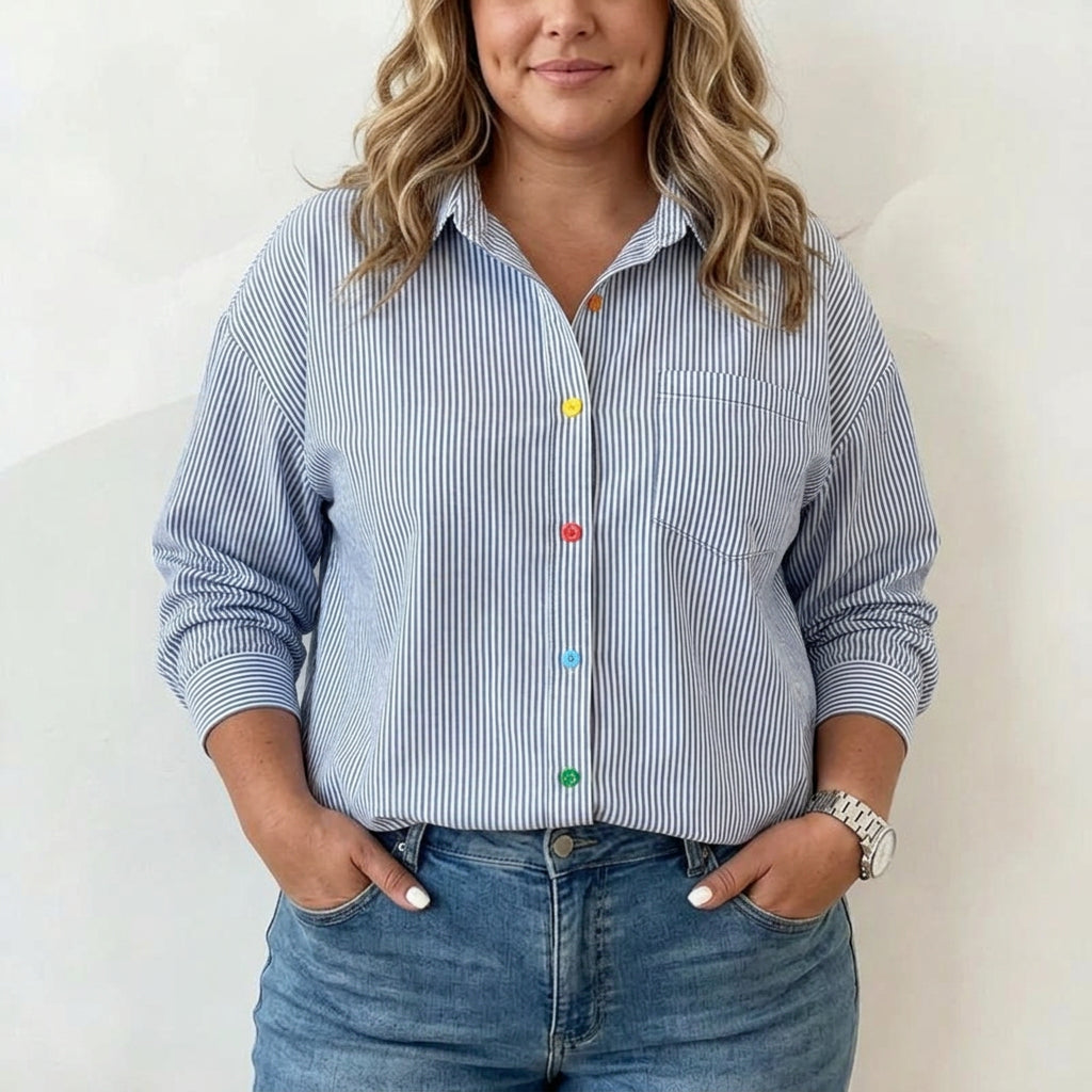 Tamsin | Casual Striped Shirt