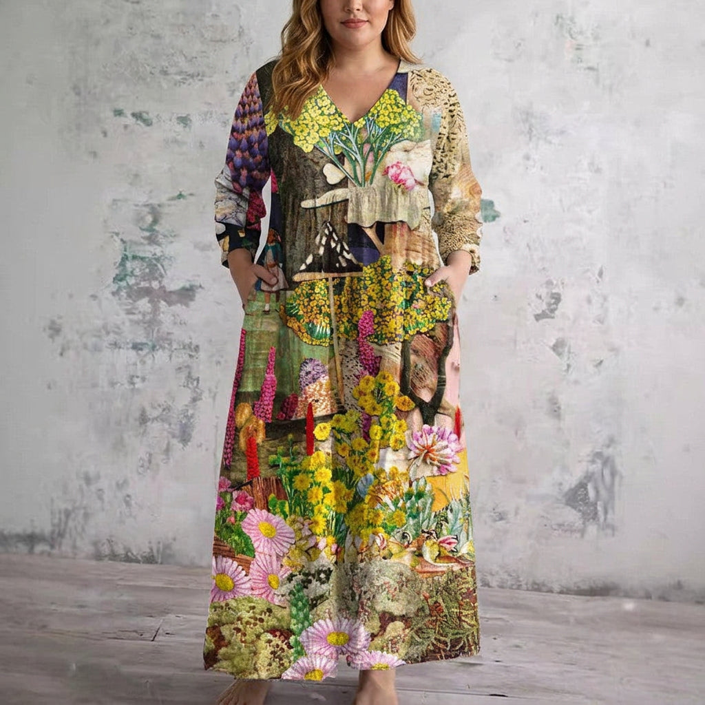 Sunniva | Secret Garden Maxi Dress