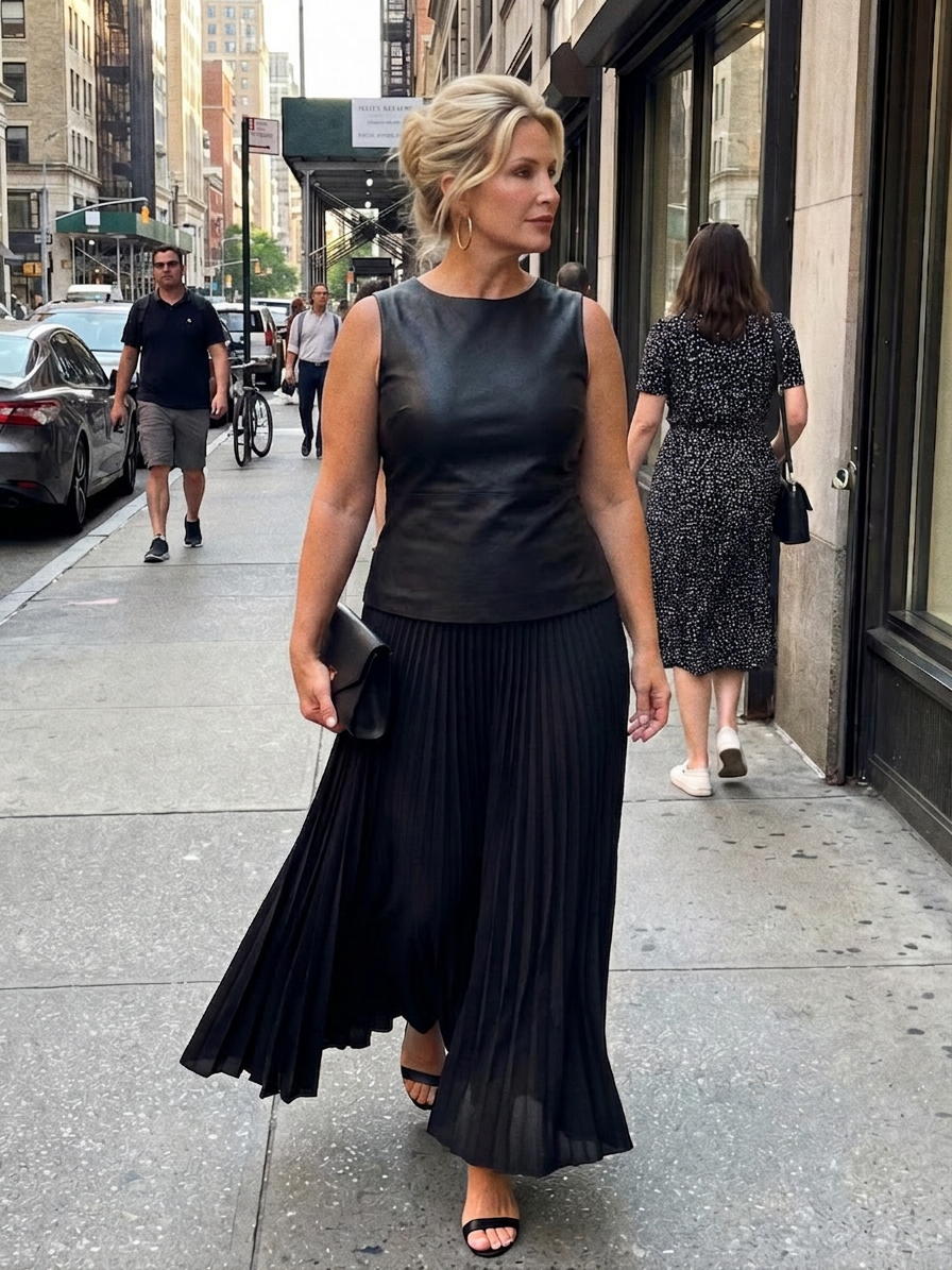 Fauna | Structured Bodice Pleated Skirt Set