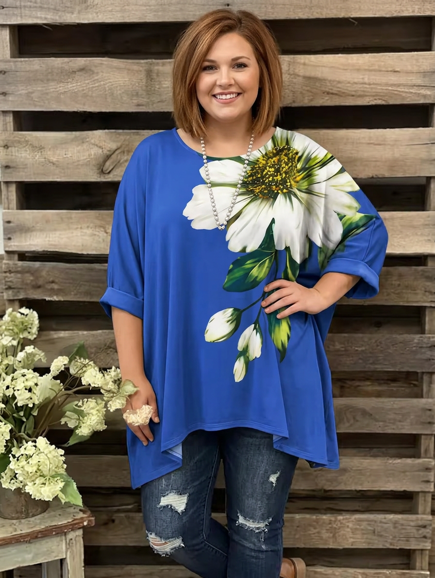 Rhea | Vintage Bohemian Floral Print Women&