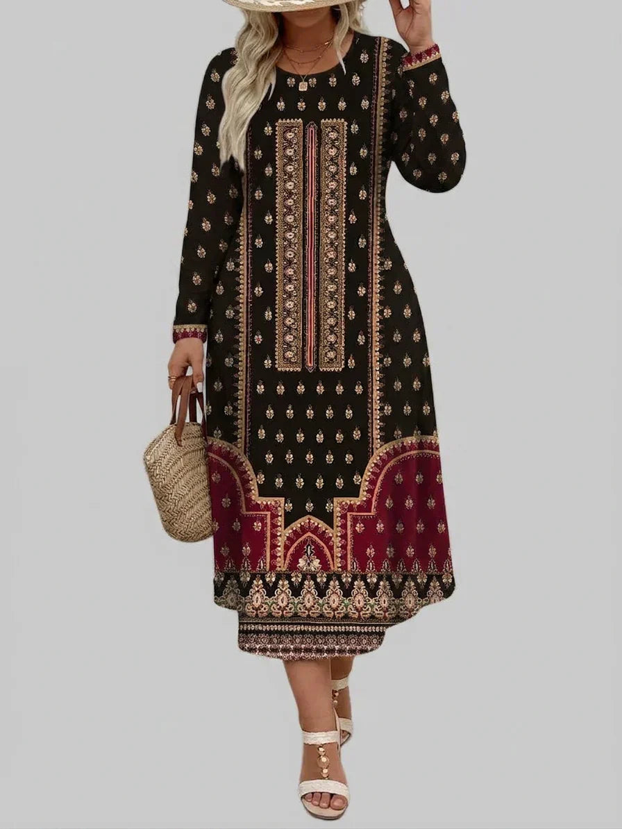 Cordelia | Retro Boho Dress