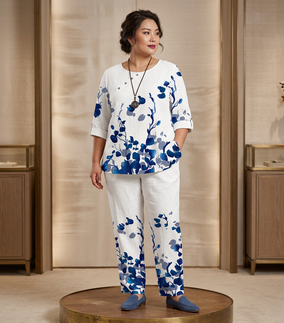 Seren 3D Print Set: Effortless Casual Style