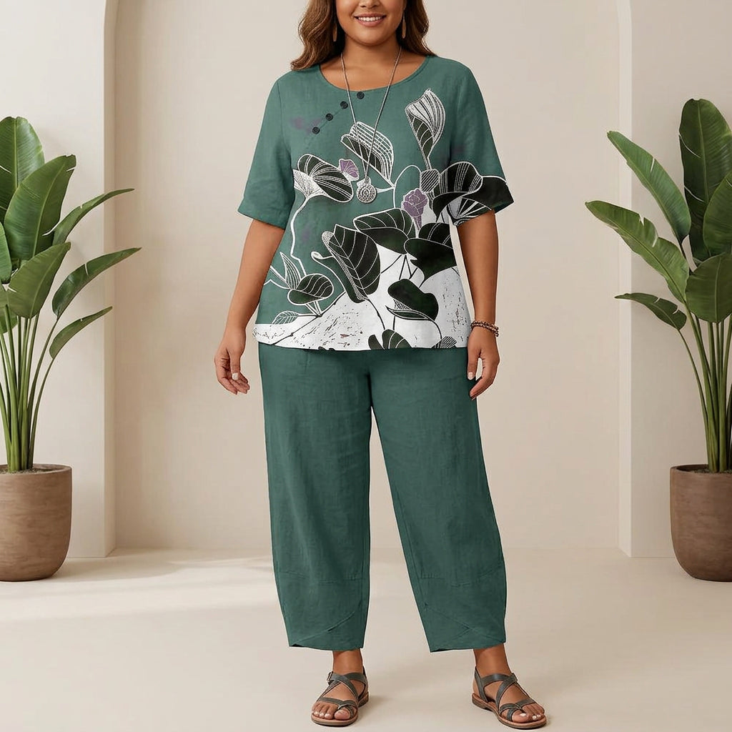 Loredana Printed Set: Effortless Everyday Comfort