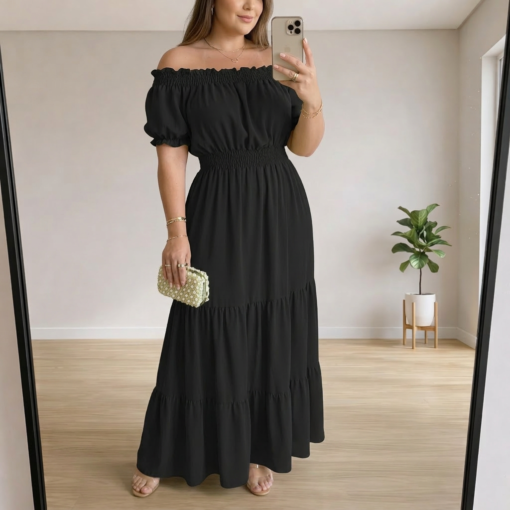 Saoirse - Elegant Summer Maxi Dress