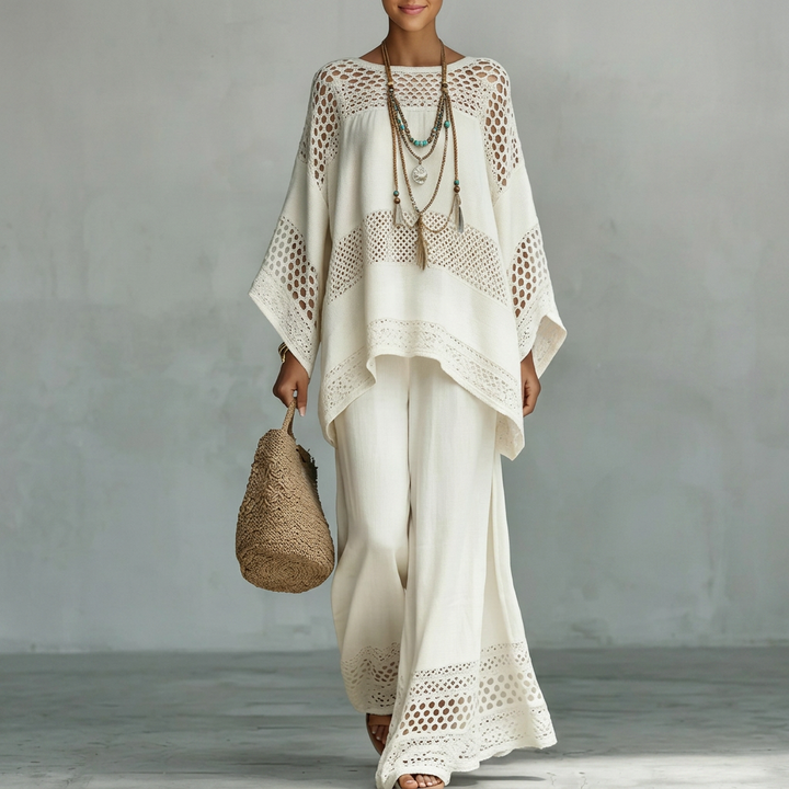 Alora | Artisan Breeze Flowing Two-Piece Set