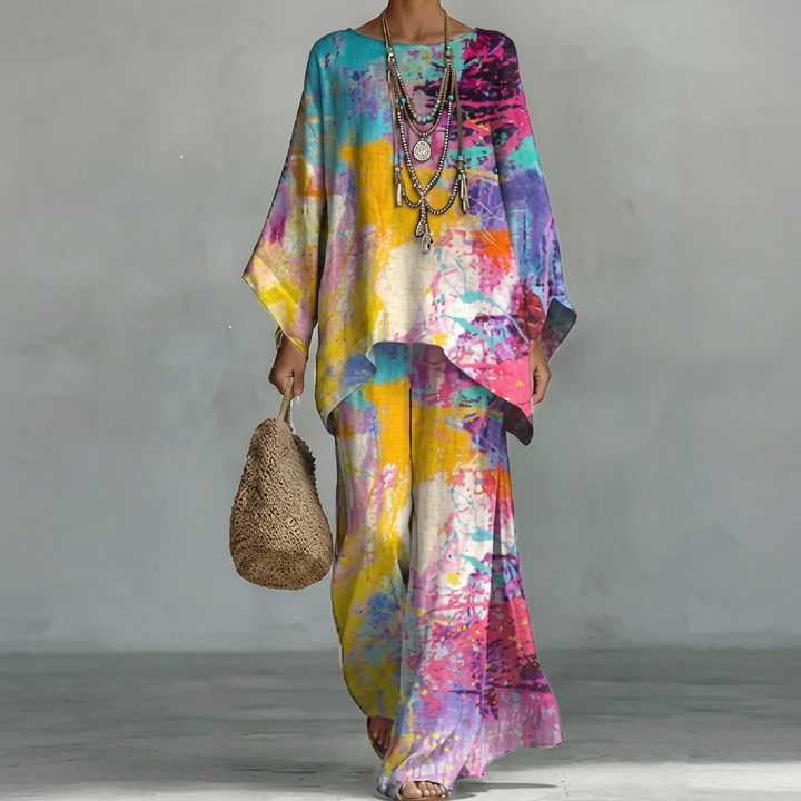 Alora | Artisan Breeze Flowing Two-Piece Set