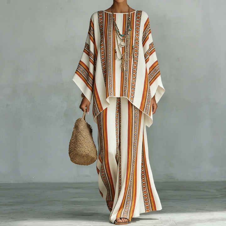 Alora | Artisan Breeze Flowing Two-Piece Set