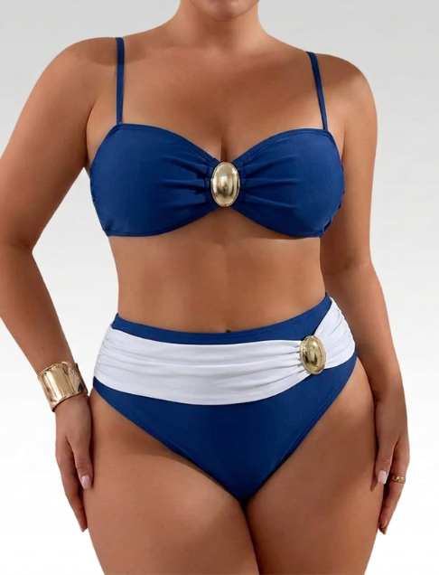 Amina | Elegant &amp; Figure-Hugging Bikini Two-Piece