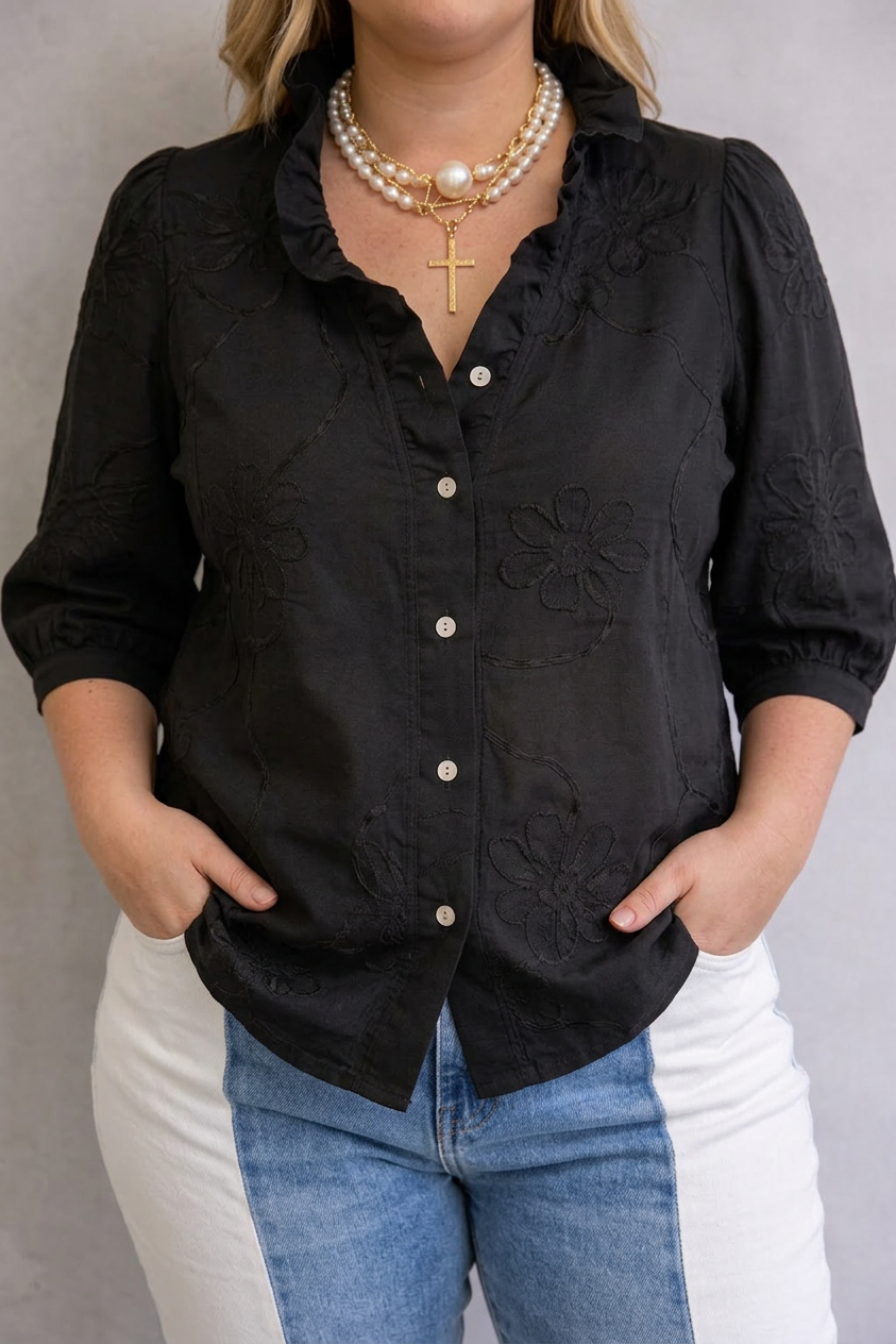 Petra | Floral Blouse