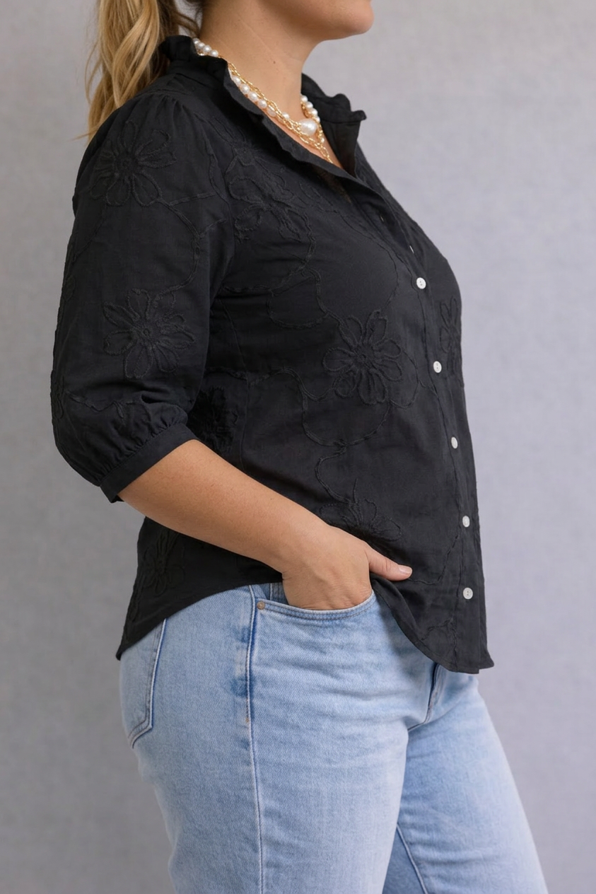 Petra | Floral Blouse