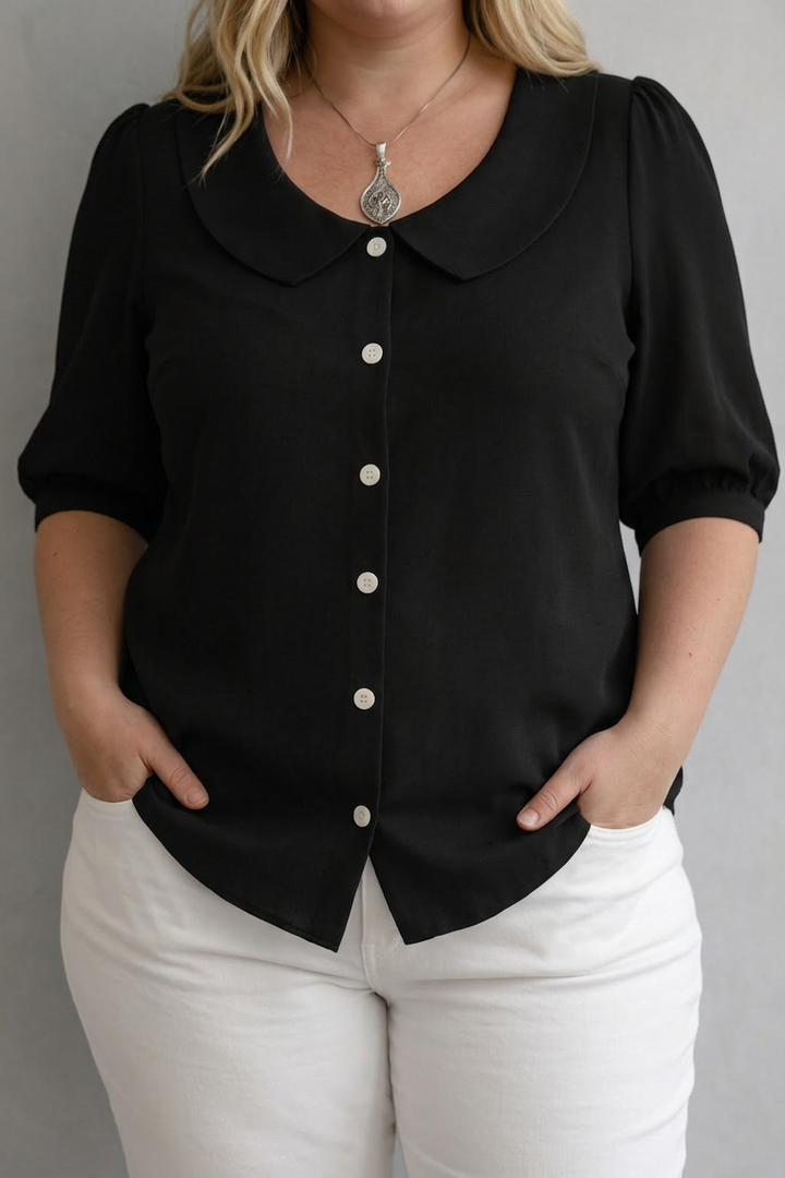 Saoirse | Collared Blouse