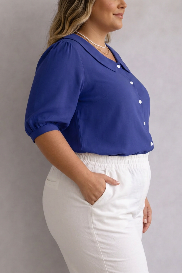 Lara | Collared Blouse