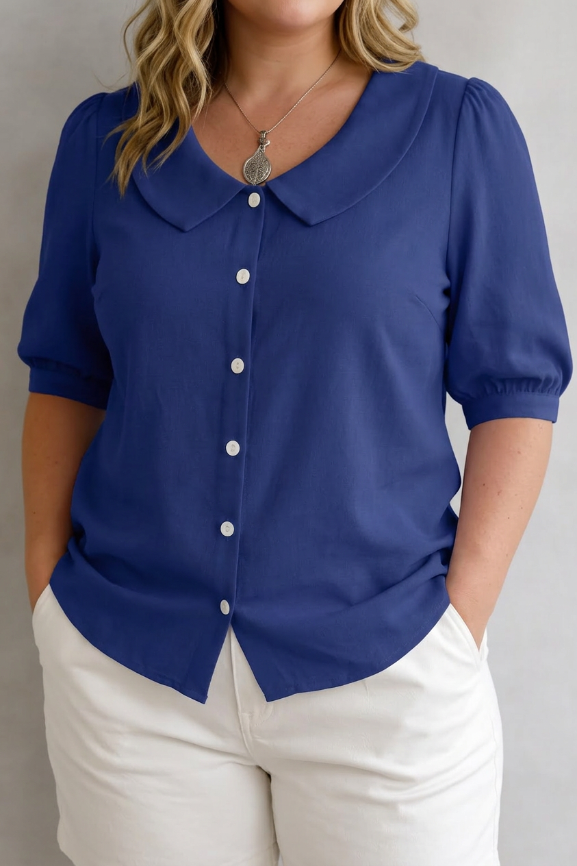 Lara | Collared Blouse