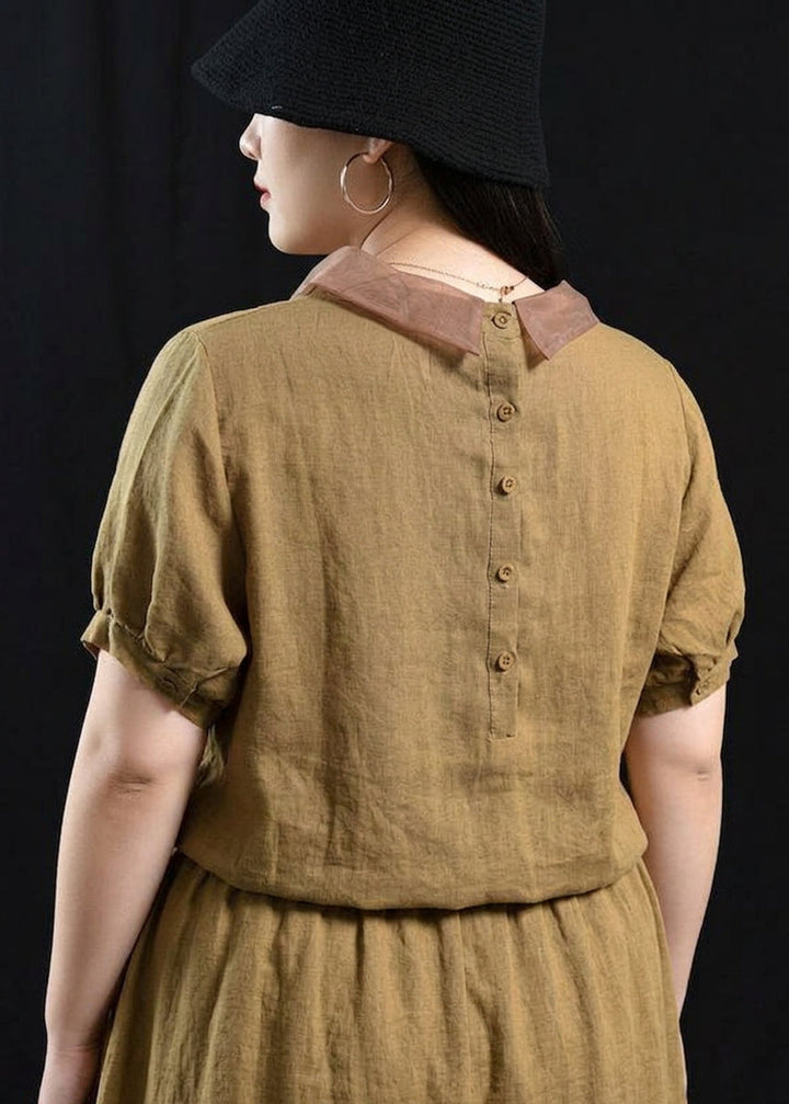 Saoirse - Summer Linen Shirt Blouse