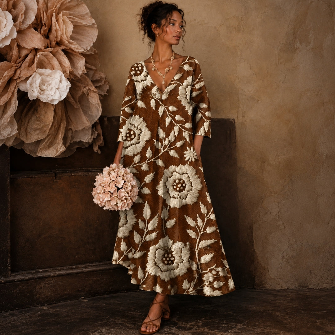 Bria Enchantment Dress - Bohemian Flower